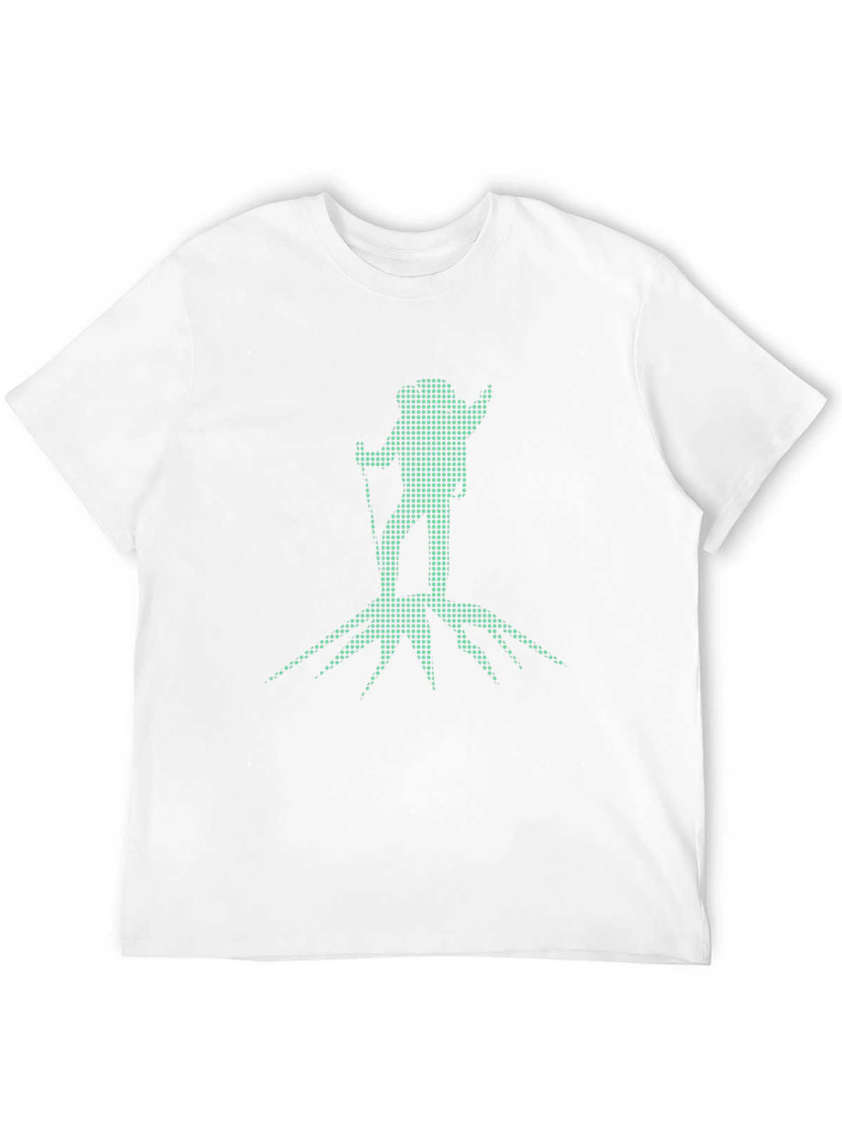 Hiking Graphic Tee - Black Cotton Blend