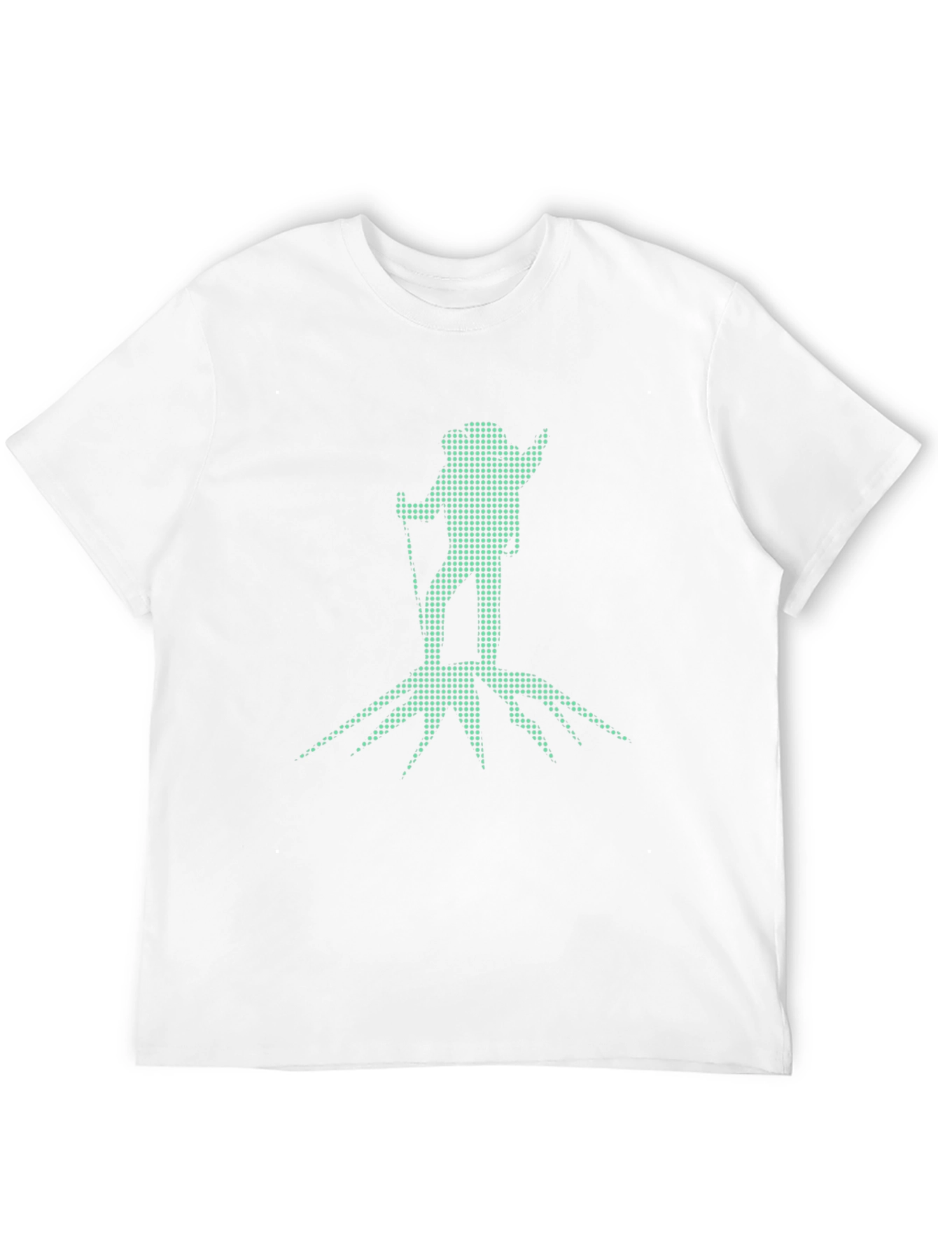 Hiking Graphic Tee - Black Cotton Blend