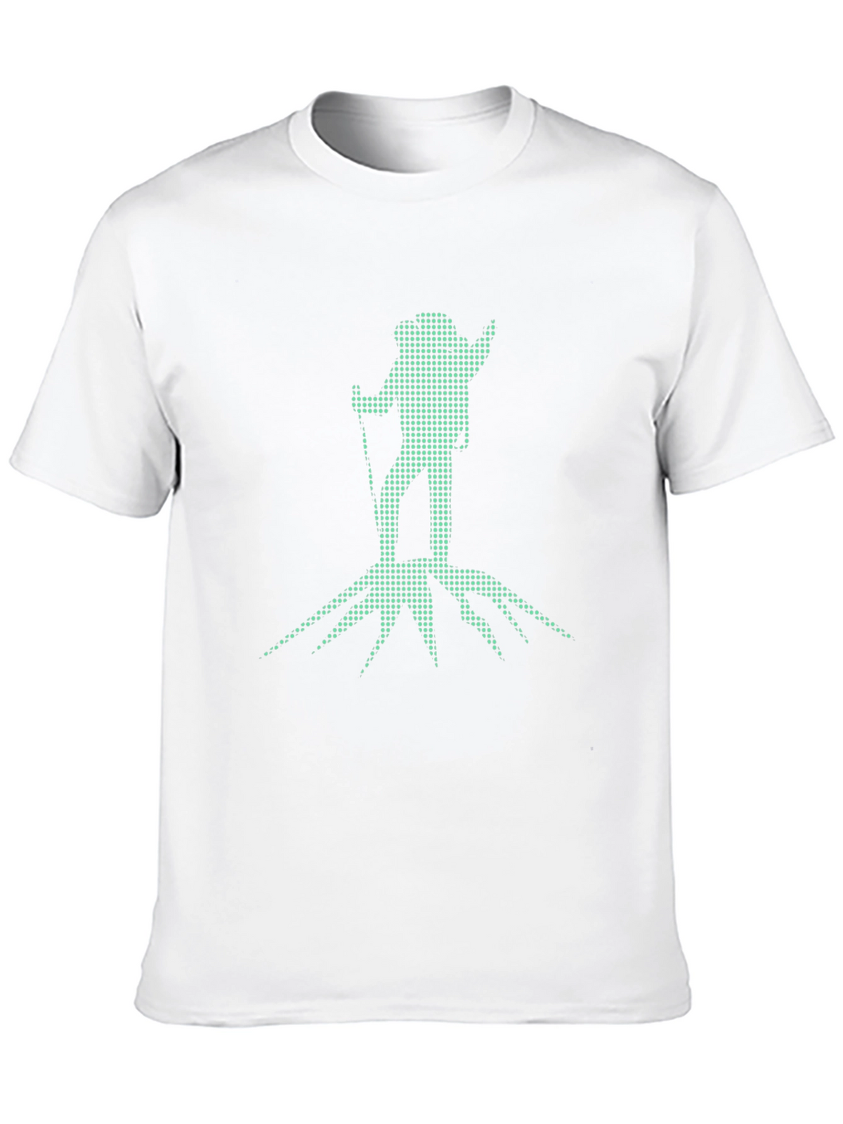 Hiking Graphic Tee - Black Cotton Blend