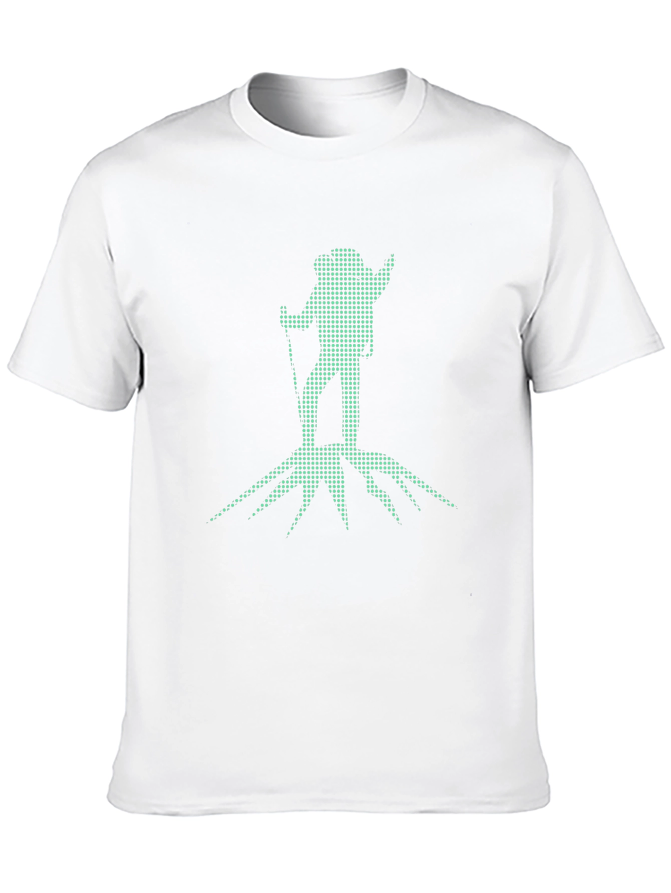 Hiking Graphic Tee - Black Cotton Blend