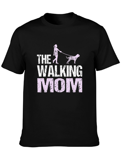 The Walking Mom T-Shirt - Dog Lover Tee
