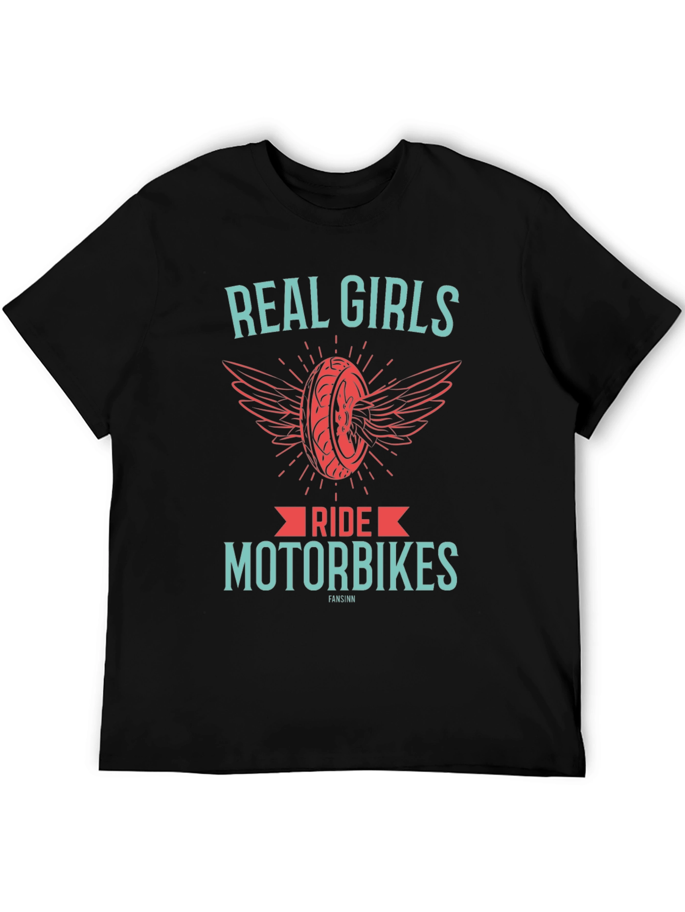 Real Girls Ride Motorbikes T-Shirt - Motorcycle Tee