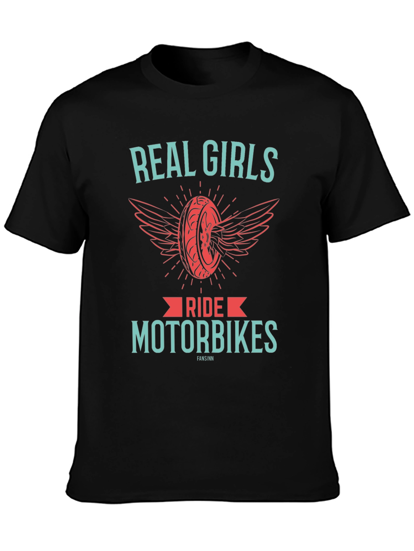 Real Girls Ride Motorbikes T-Shirt - Motorcycle Tee