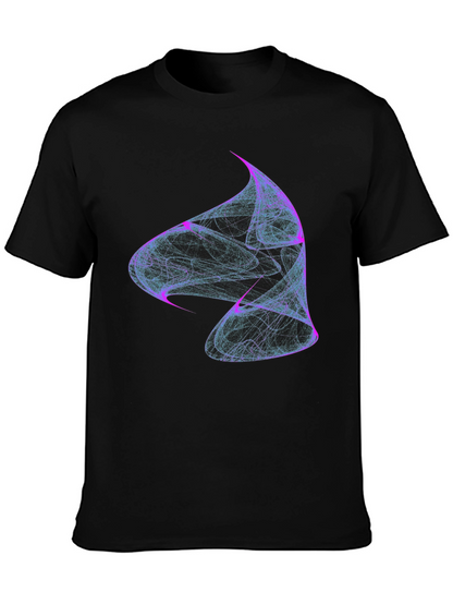 Abstract Swirl Tee - Modern Graphic Print
