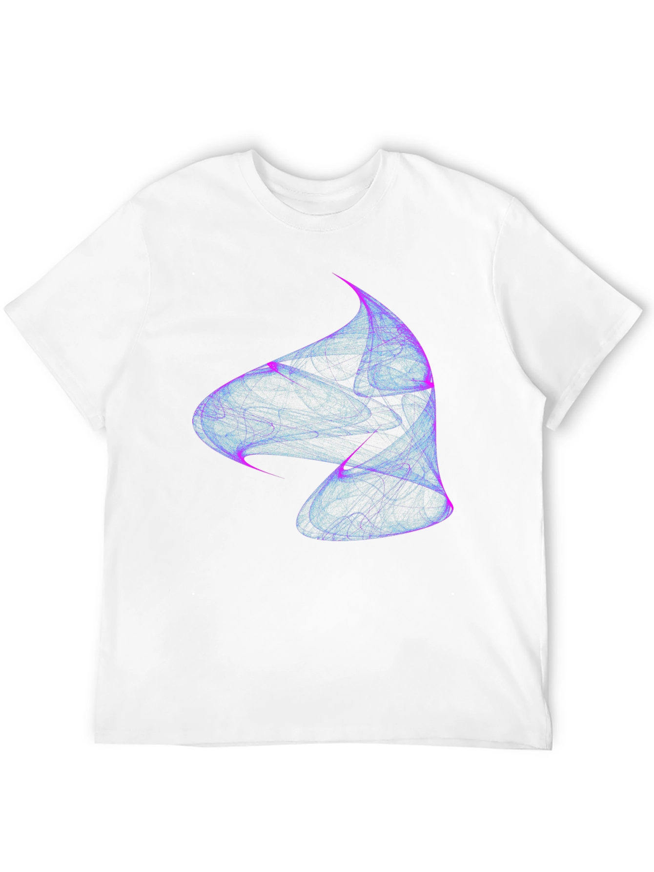Abstract Swirl Tee - Modern Graphic Print