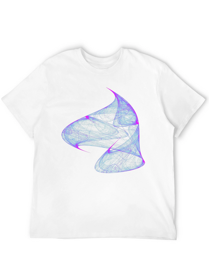 Abstract Swirl Tee - Modern Graphic Print