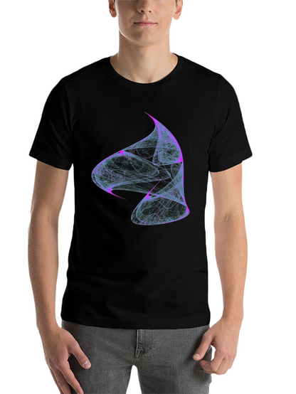 Abstract Swirl Tee - Modern Graphic Print