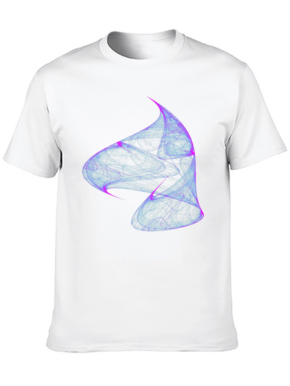Abstract Swirl Tee - Modern Graphic Print