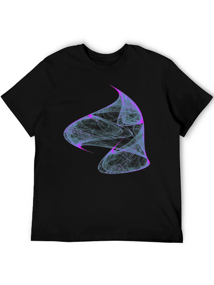Abstract Swirl Tee - Modern Graphic Print