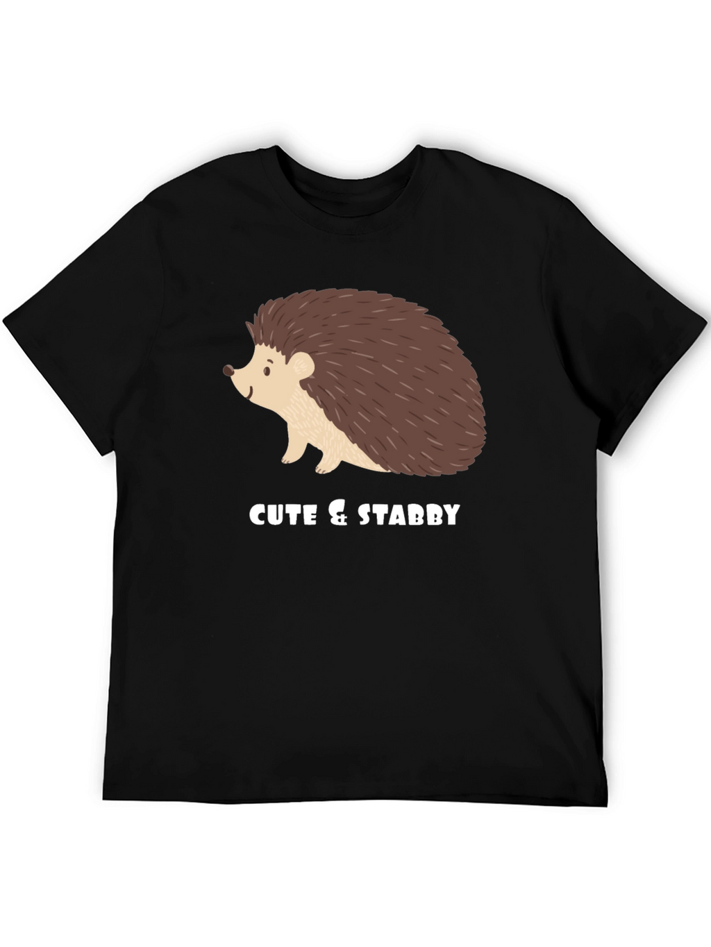 Cute & Stabby Hedgehog Graphic Tee