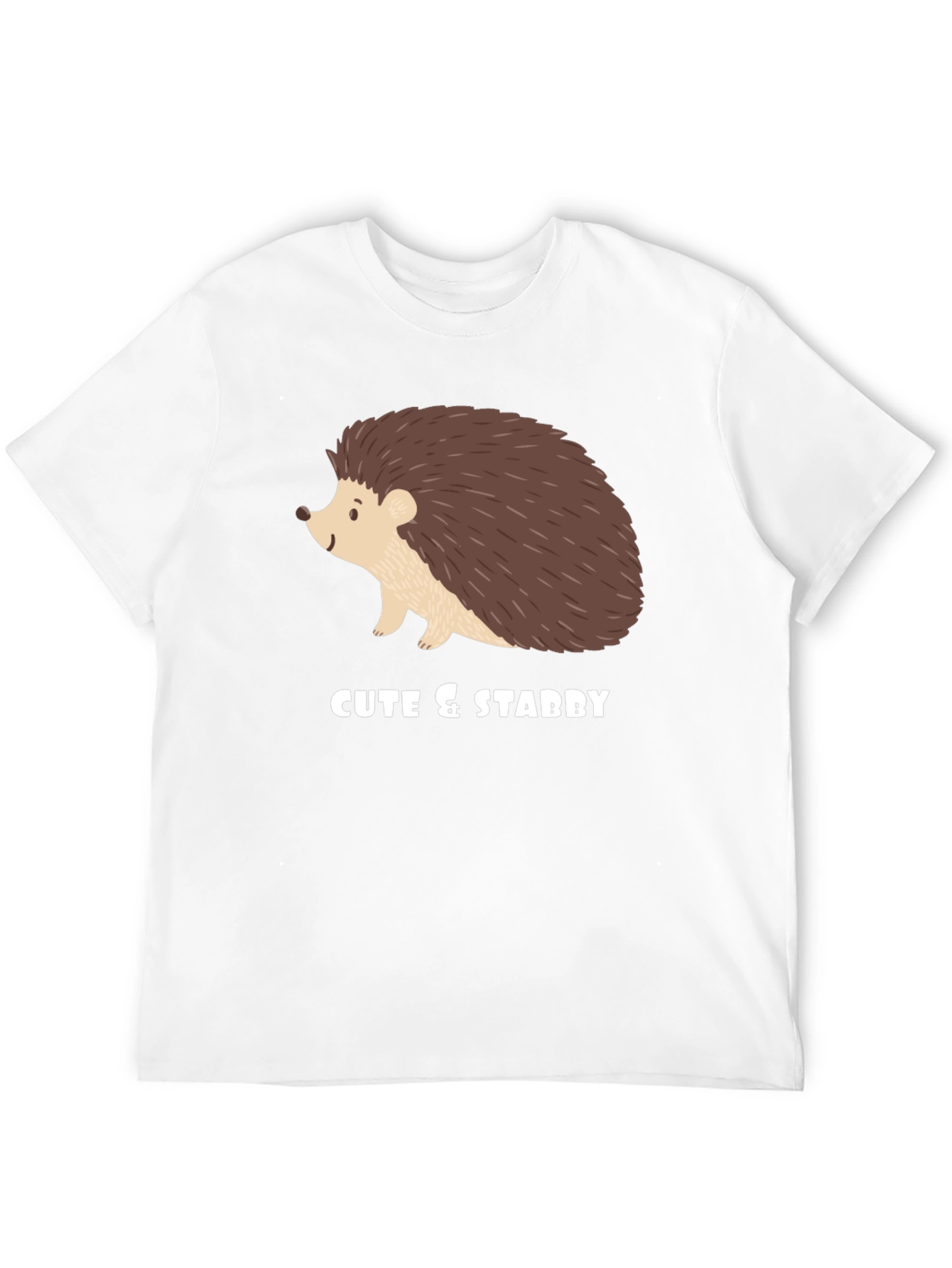 Cute & Stabby Hedgehog Graphic Tee