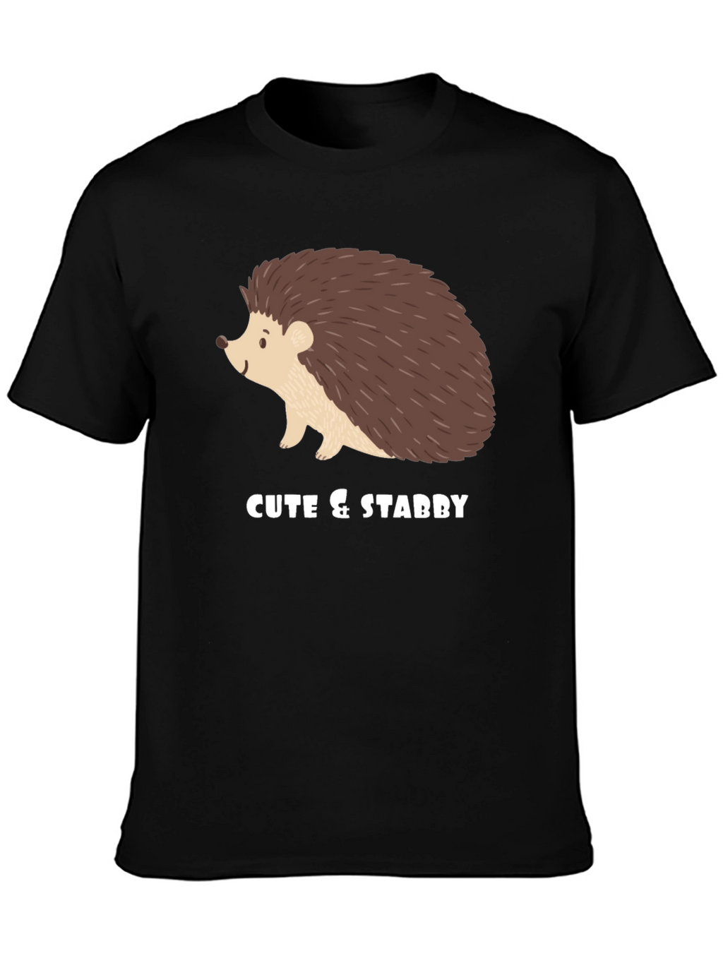 Cute & Stabby Hedgehog Graphic Tee