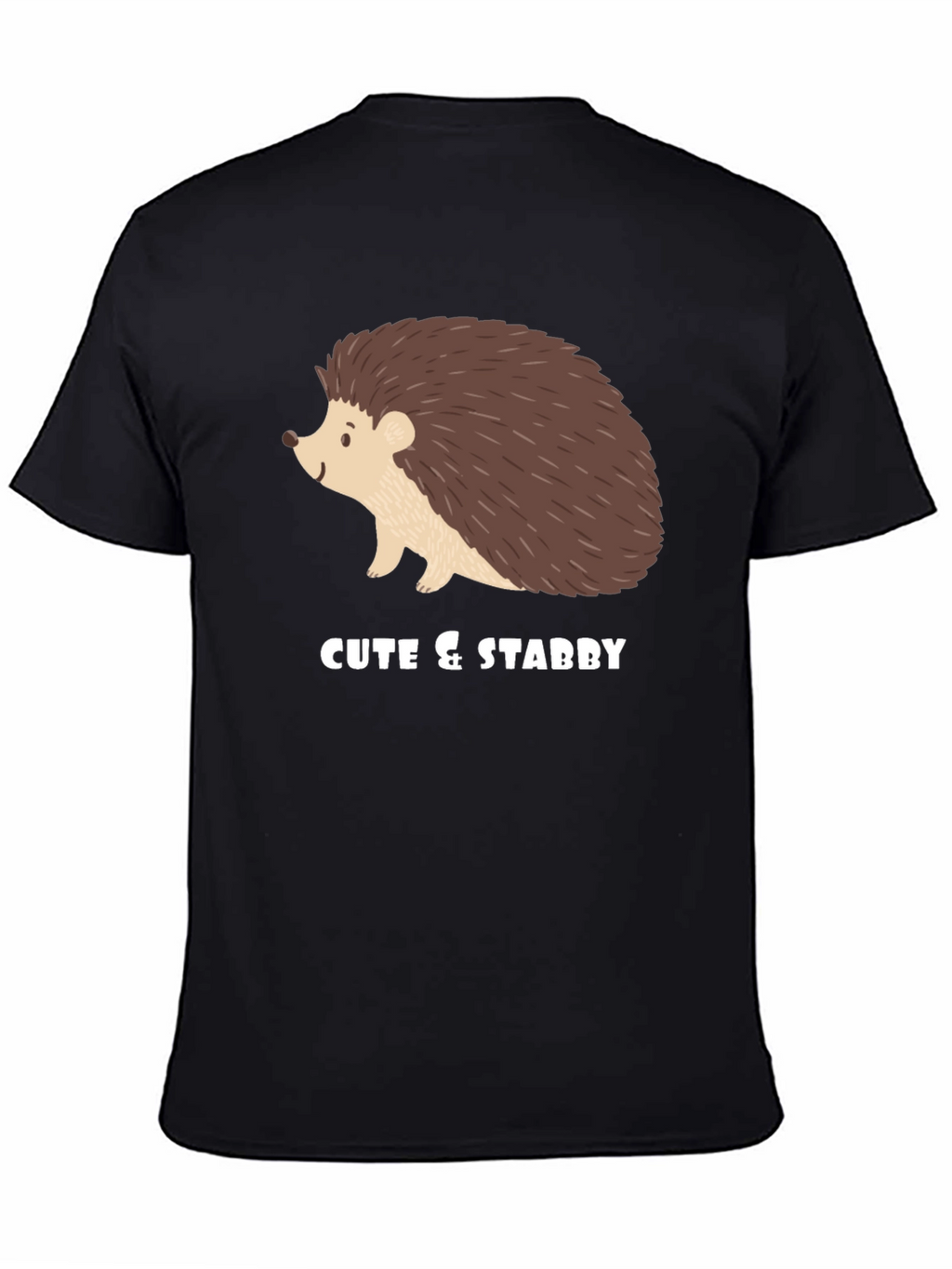 Cute & Stabby Hedgehog Graphic Tee
