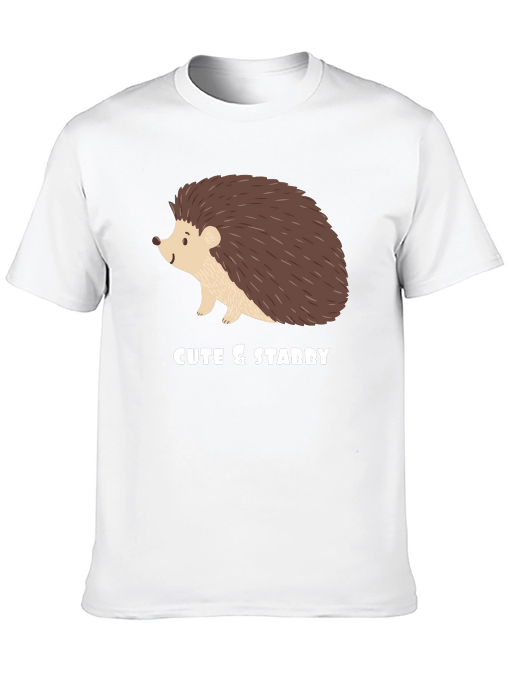 Cute & Stabby Hedgehog Graphic Tee