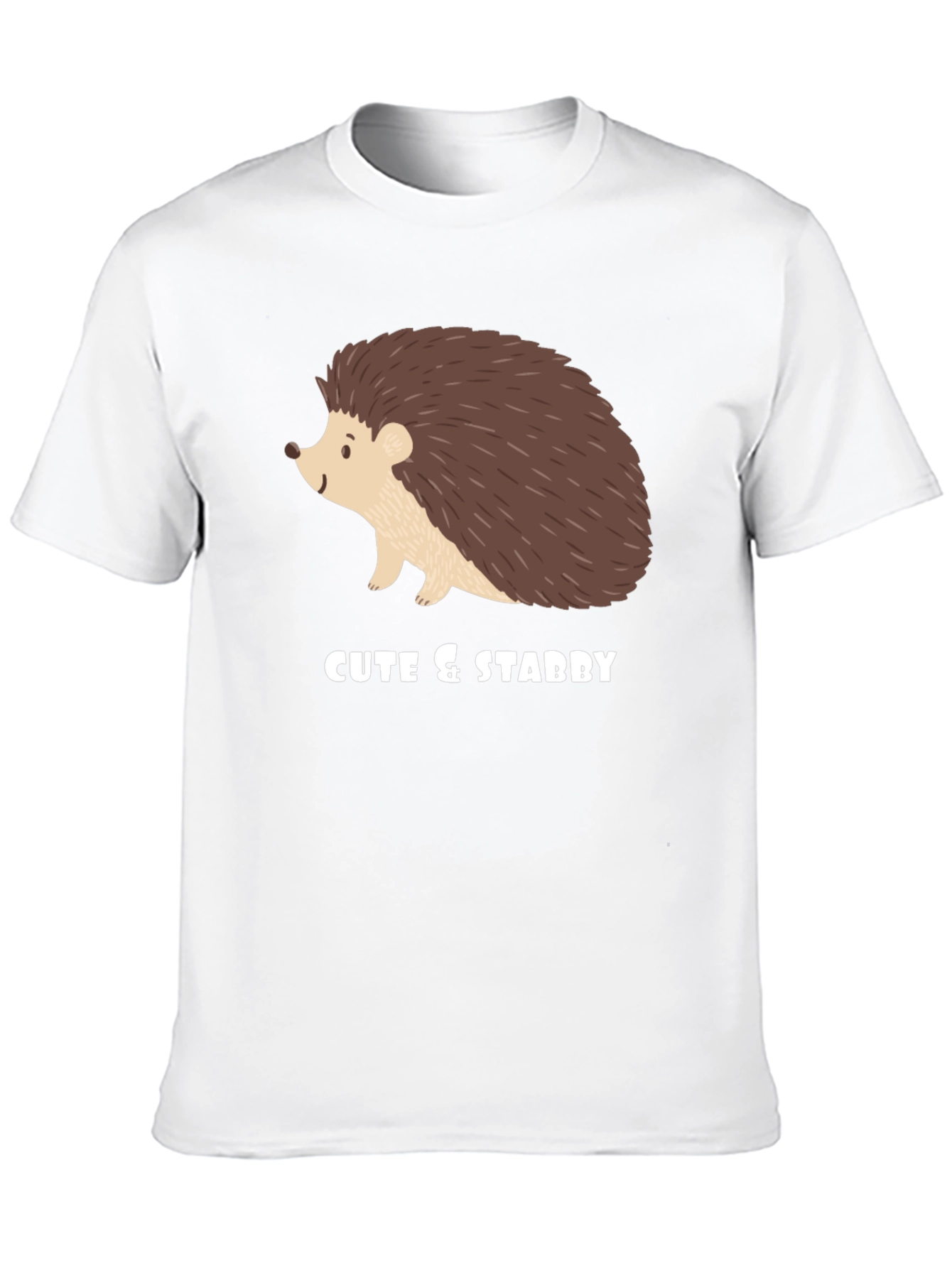 Cute & Stabby Hedgehog Graphic Tee