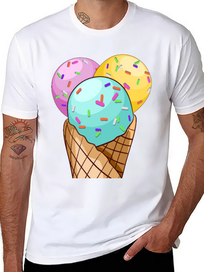 Ice Cream Cone T-Shirt: Sweet Treat Style
