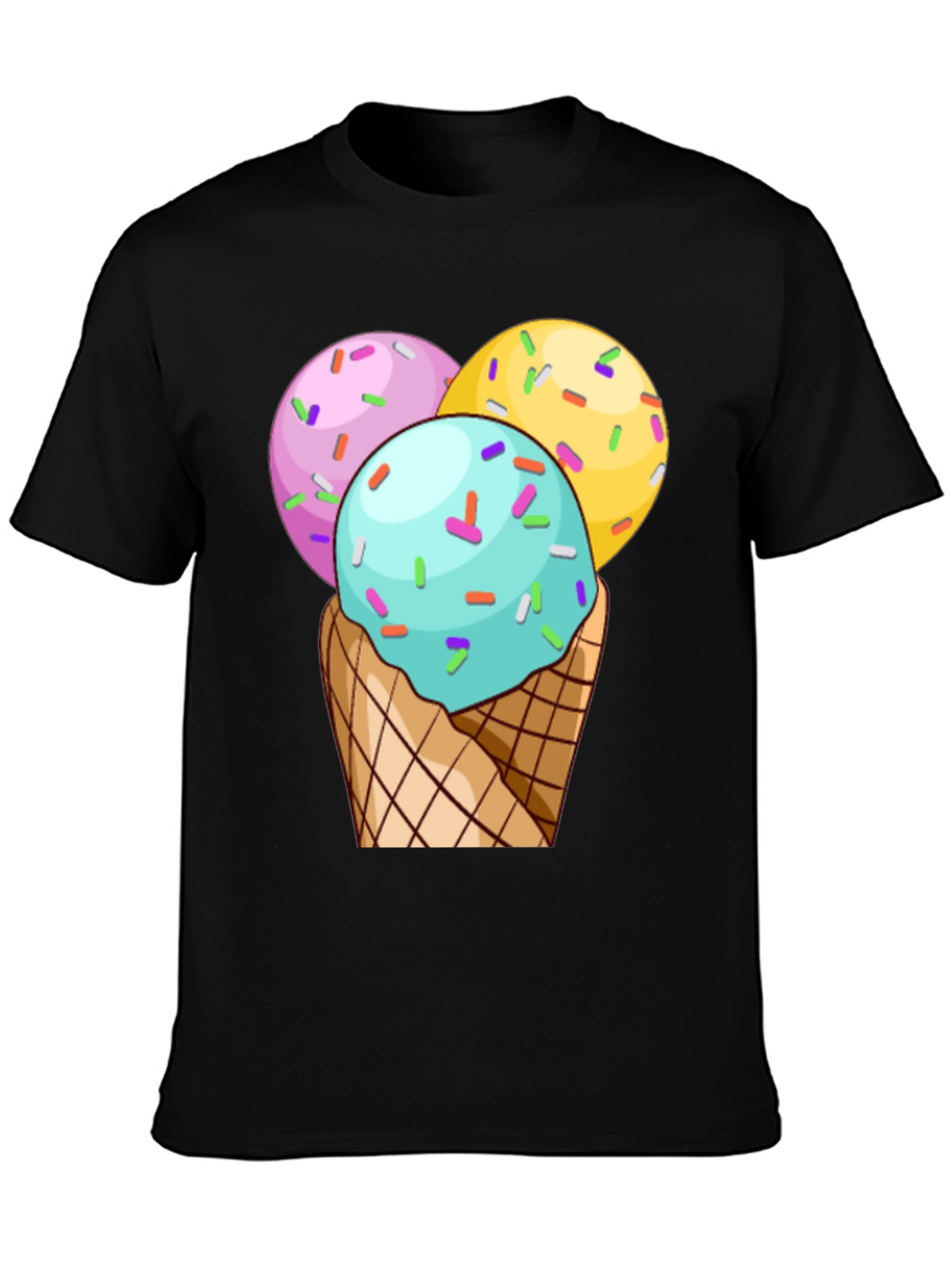 Ice Cream Cone T-Shirt: Sweet Treat Style