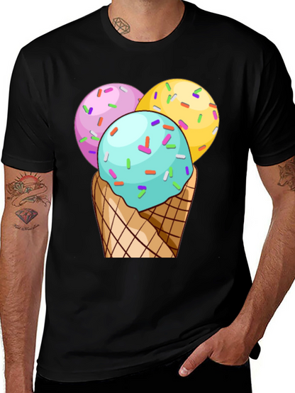 Ice Cream Cone T-Shirt: Sweet Treat Style