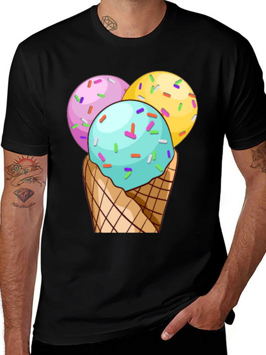 Ice Cream Cone T-Shirt: Sweet Treat Style