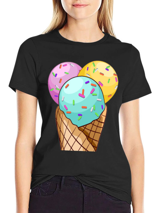 Ice Cream Cone T-Shirt: Sweet Treat Style