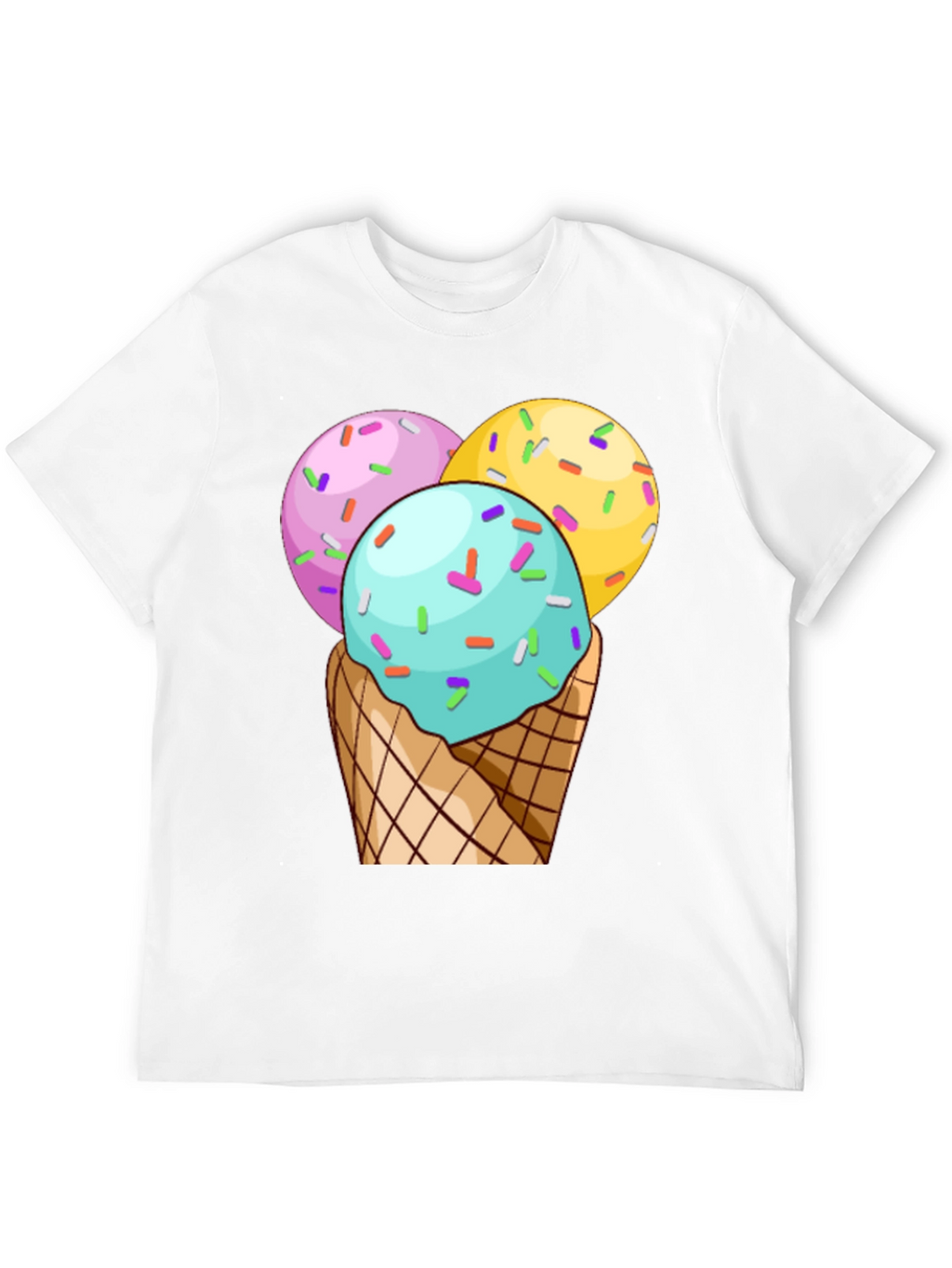 Ice Cream Cone T-Shirt: Sweet Treat Style