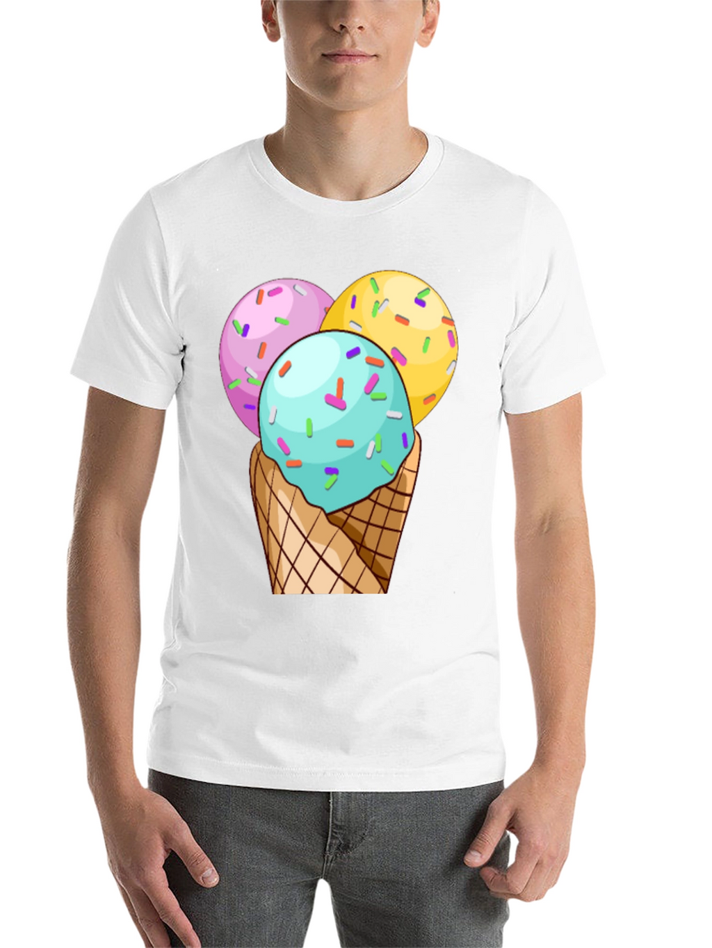 Ice Cream Cone T-Shirt: Sweet Treat Style