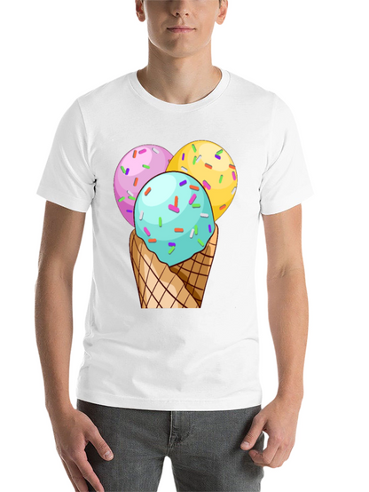 Ice Cream Cone T-Shirt: Sweet Treat Style