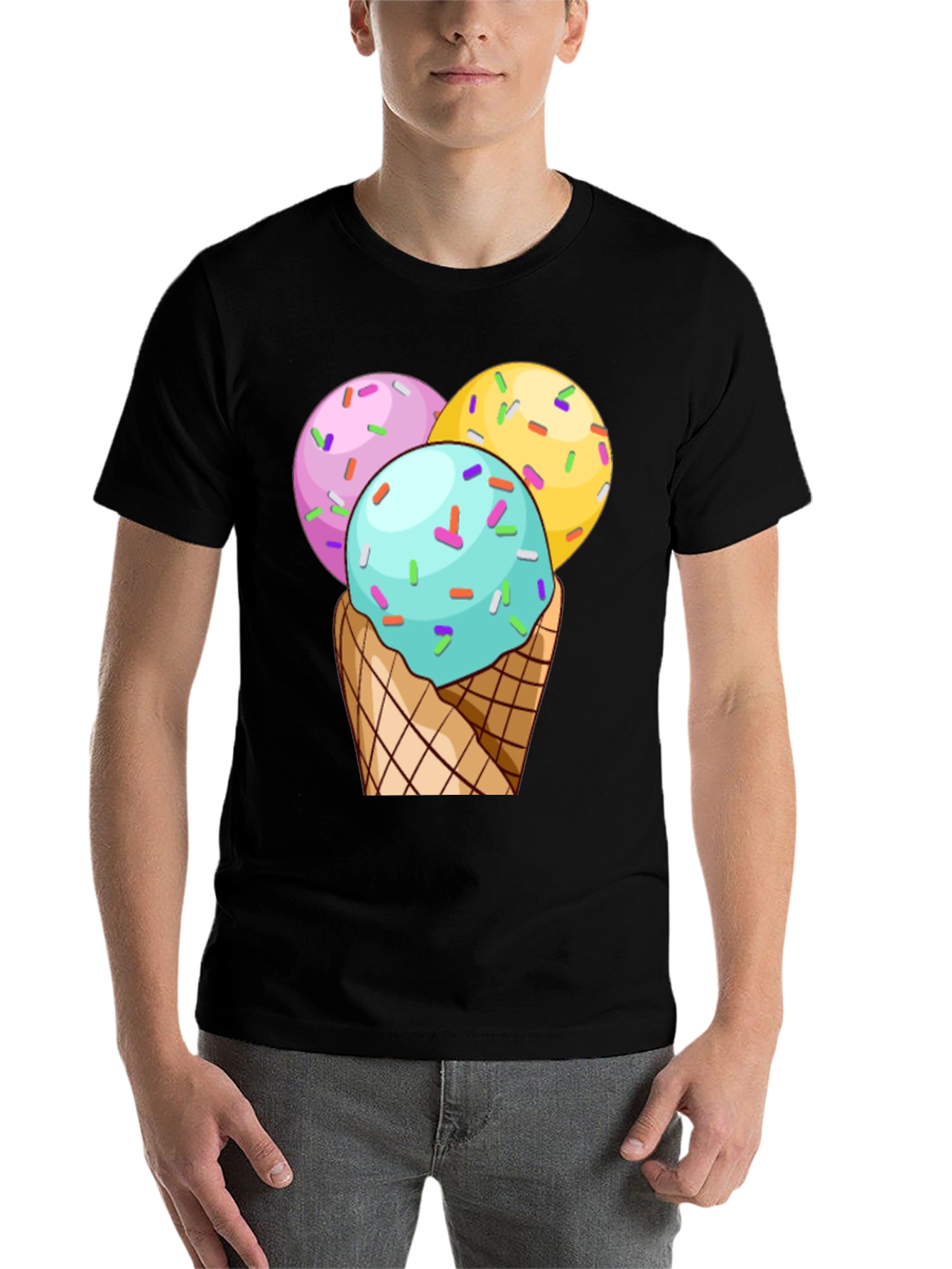 Ice Cream Cone T-Shirt: Sweet Treat Style