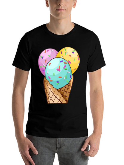 Ice Cream Cone T-Shirt: Sweet Treat Style