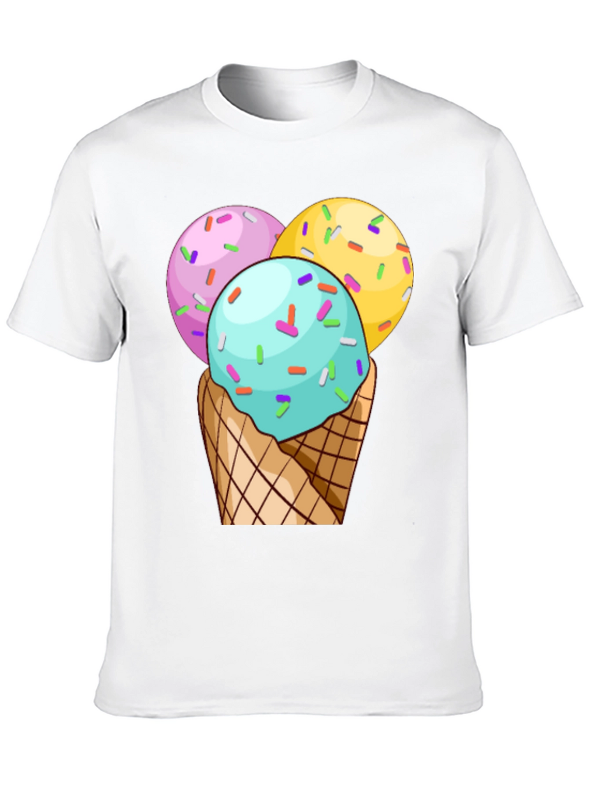 Ice Cream Cone T-Shirt: Sweet Treat Style