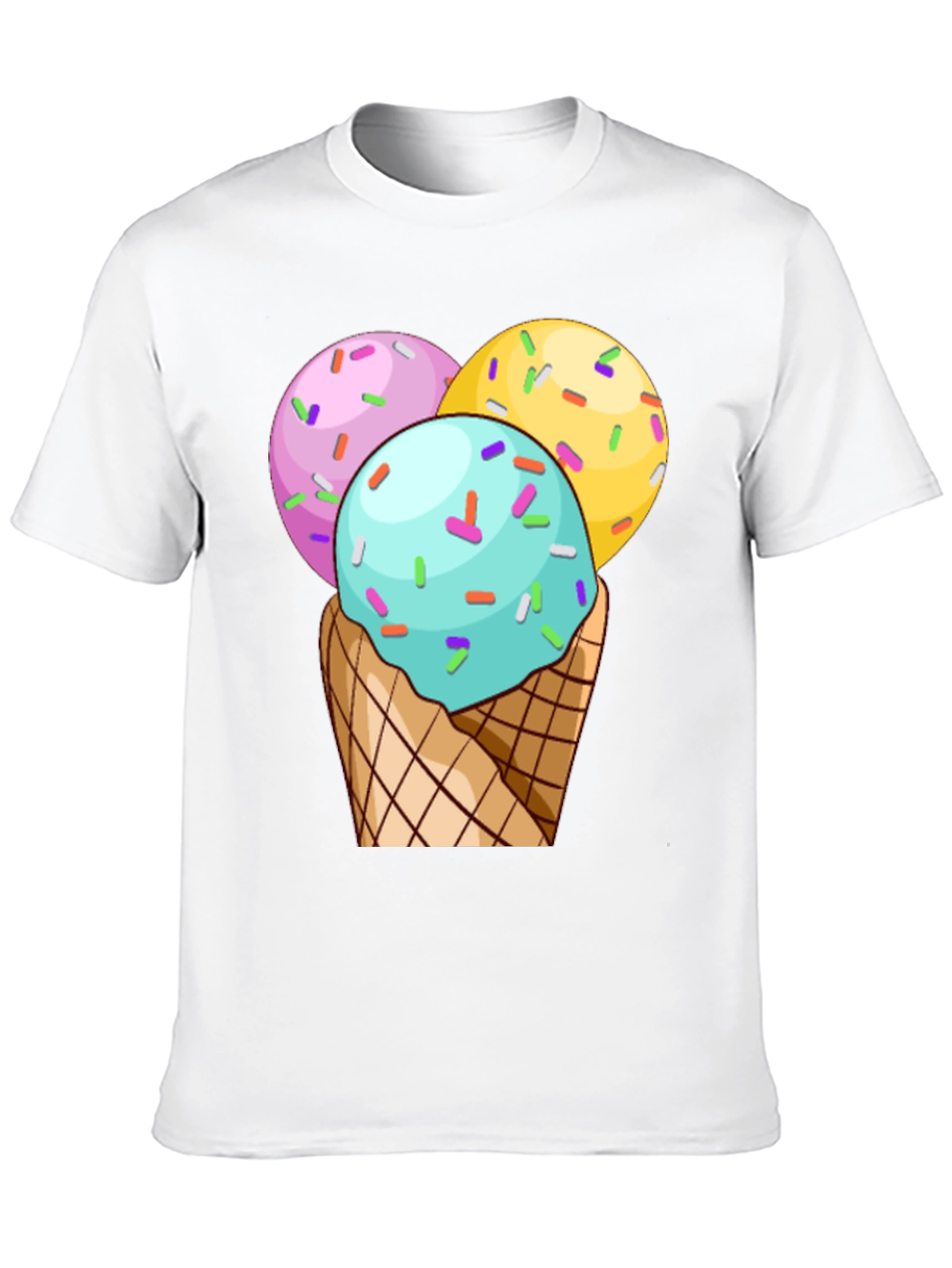 Ice Cream Cone T-Shirt: Sweet Treat Style
