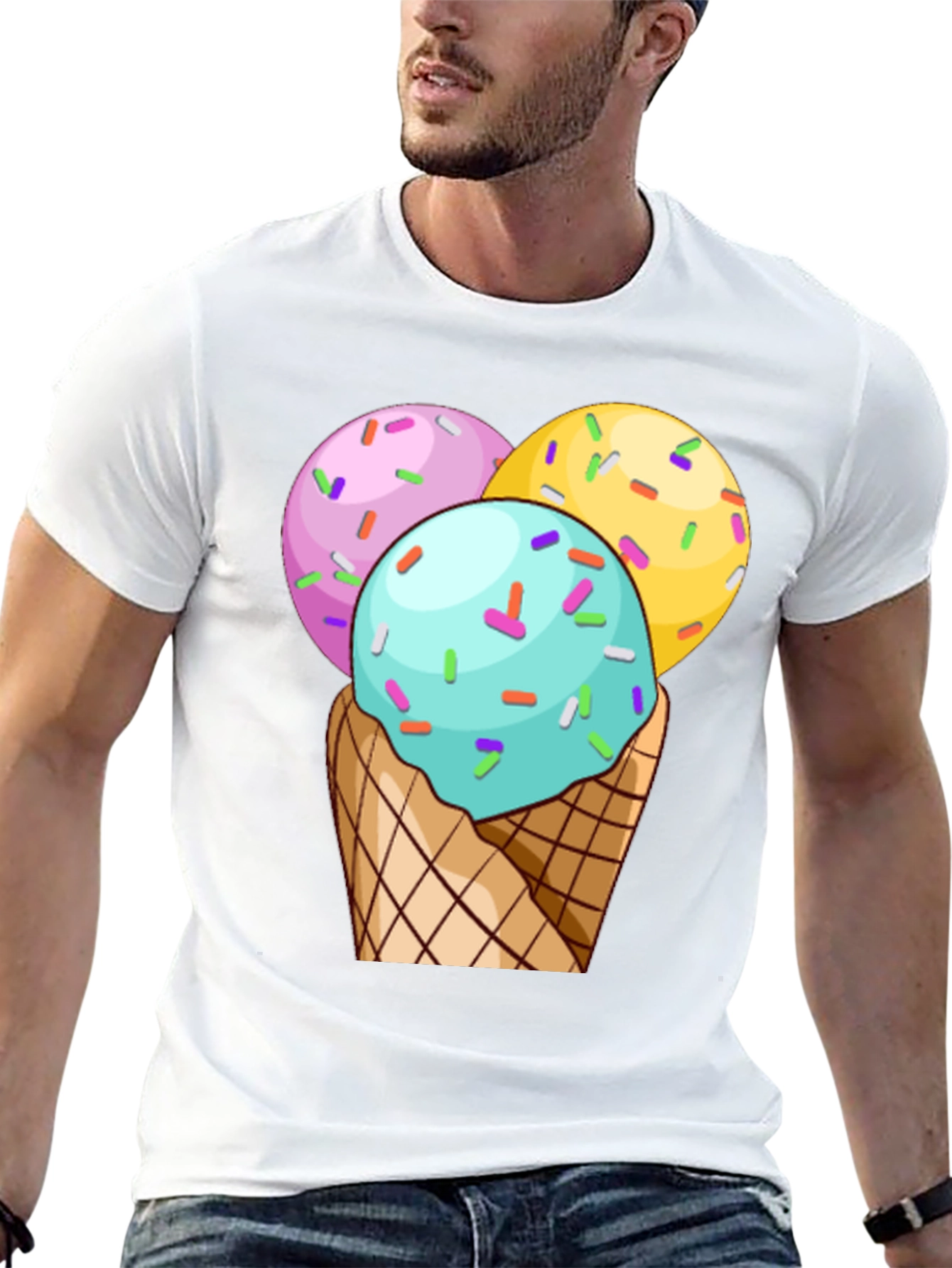 Ice Cream Cone T-Shirt: Sweet Treat Style