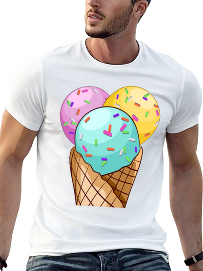 Ice Cream Cone T-Shirt: Sweet Treat Style