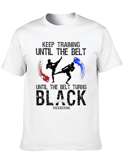 Kickboxing Black Belt Training T-Shirt