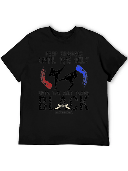 Kickboxing Black Belt Training T-Shirt