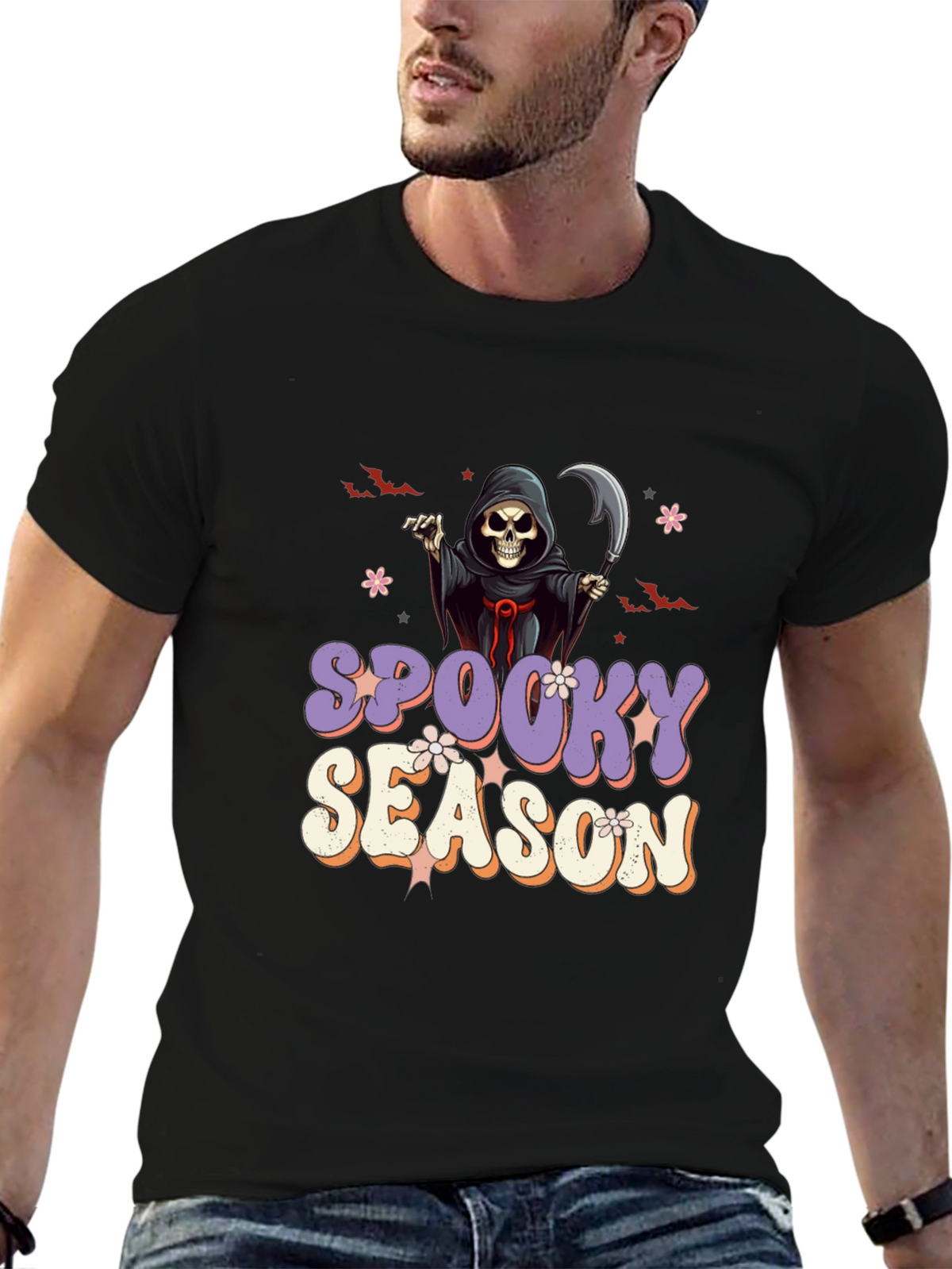 Spooky Season Graphic Tee - Halloween