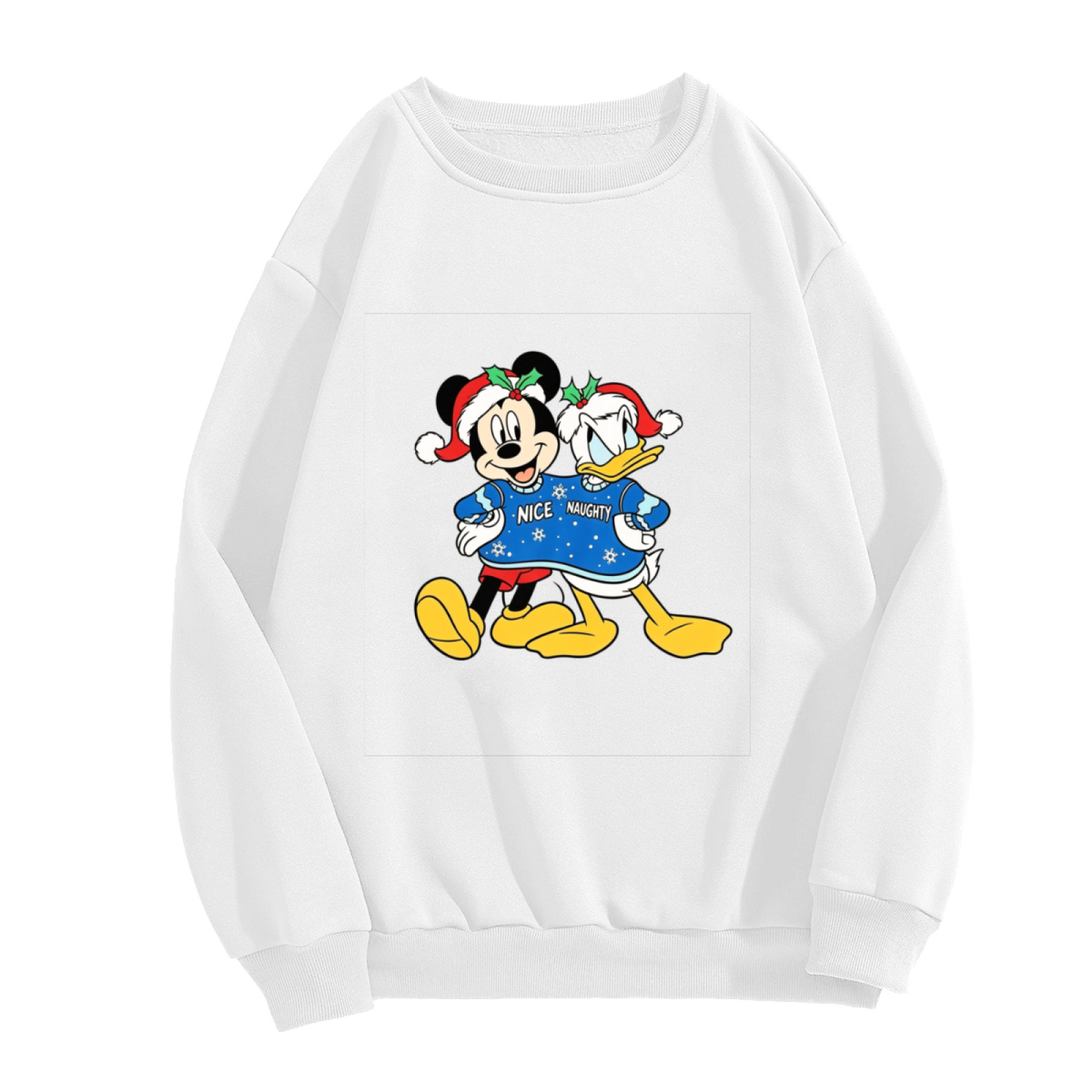 Streetwear Nice Attitude Letter Crewneck Sweatshirt