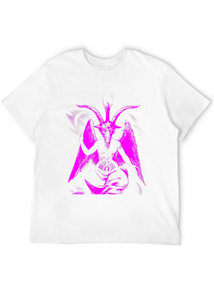Baphomet Graphic Tee - Black Satanic T-Shirt