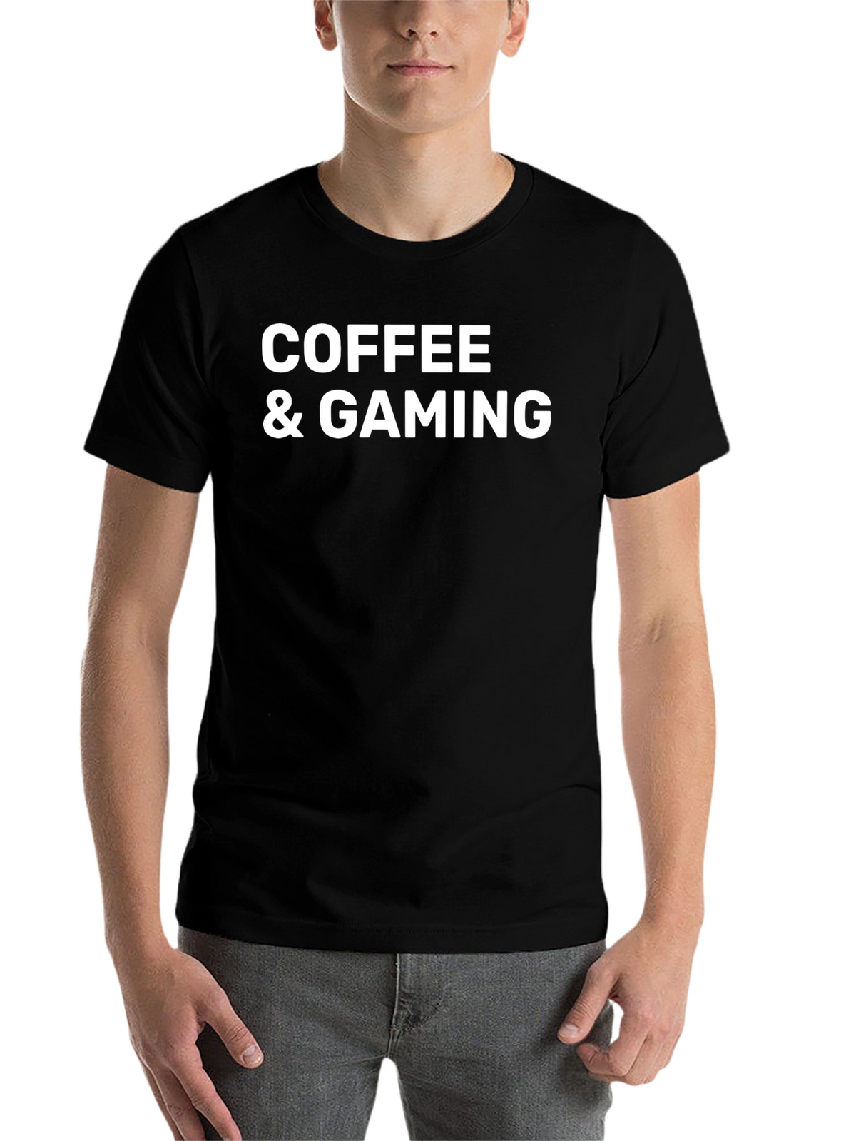 Coffee & Gaming Black T-Shirt