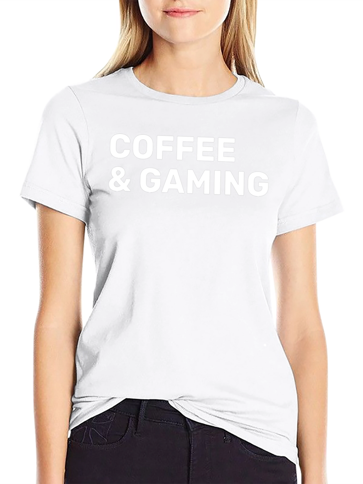 Coffee & Gaming Black T-Shirt