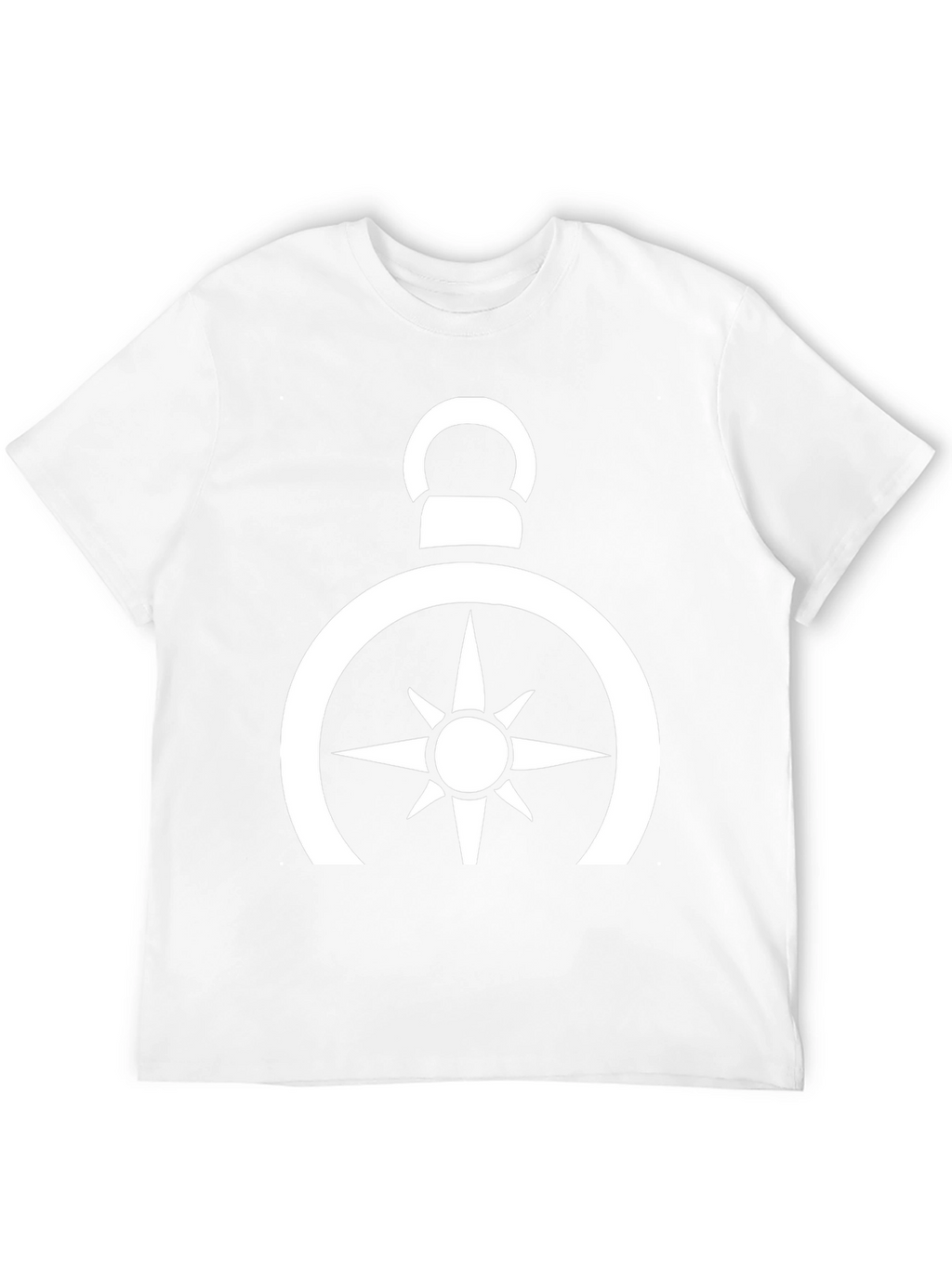 Compass Rose Graphic Tee - Black