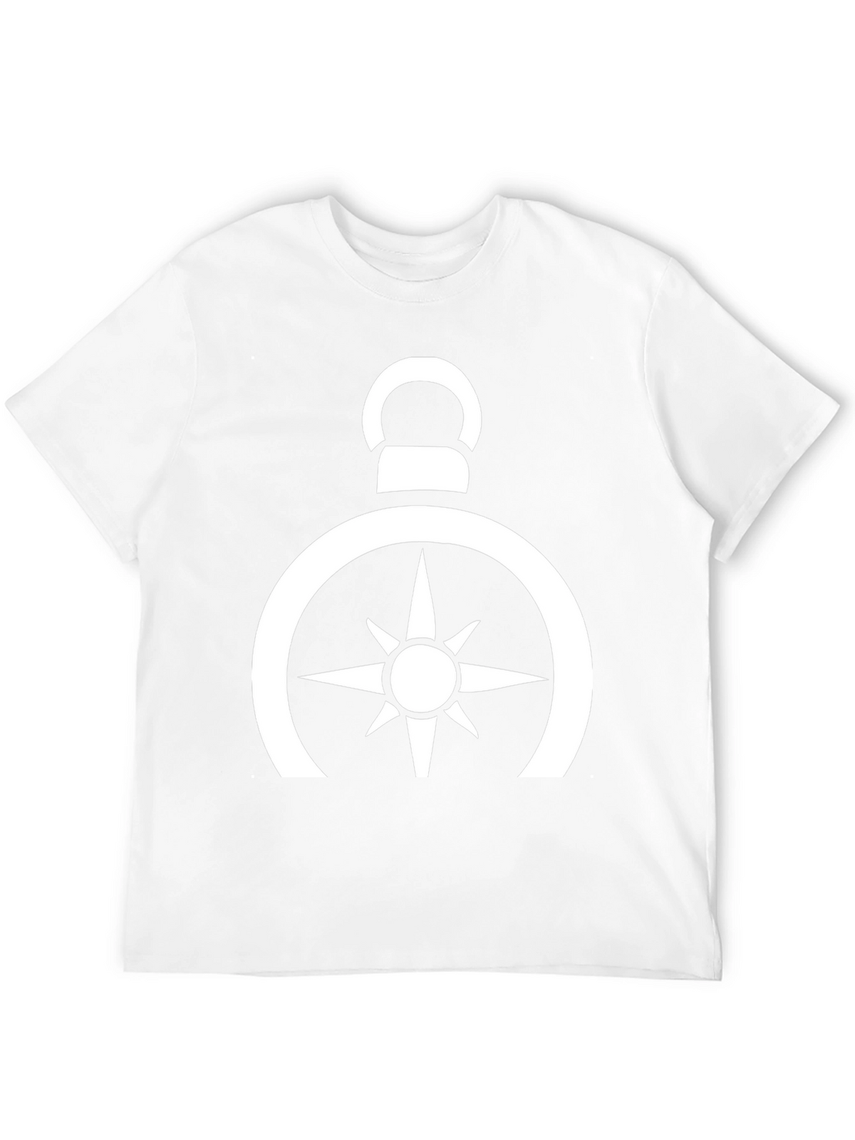 Compass Rose Graphic Tee - Black