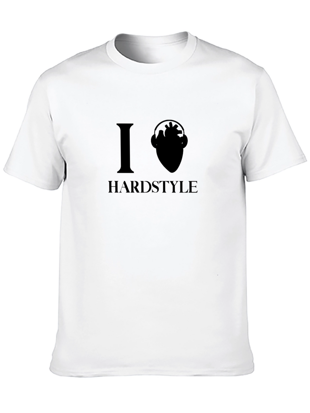 I Heart Hardstyle Black T-Shirt