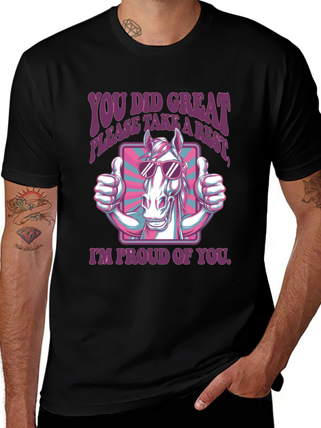 You Did Great Horse T-Shirt