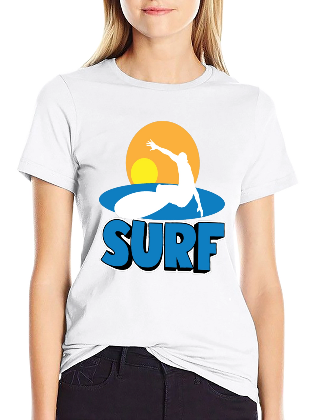 Surf Graphic Tee - Ride the Wave in Style