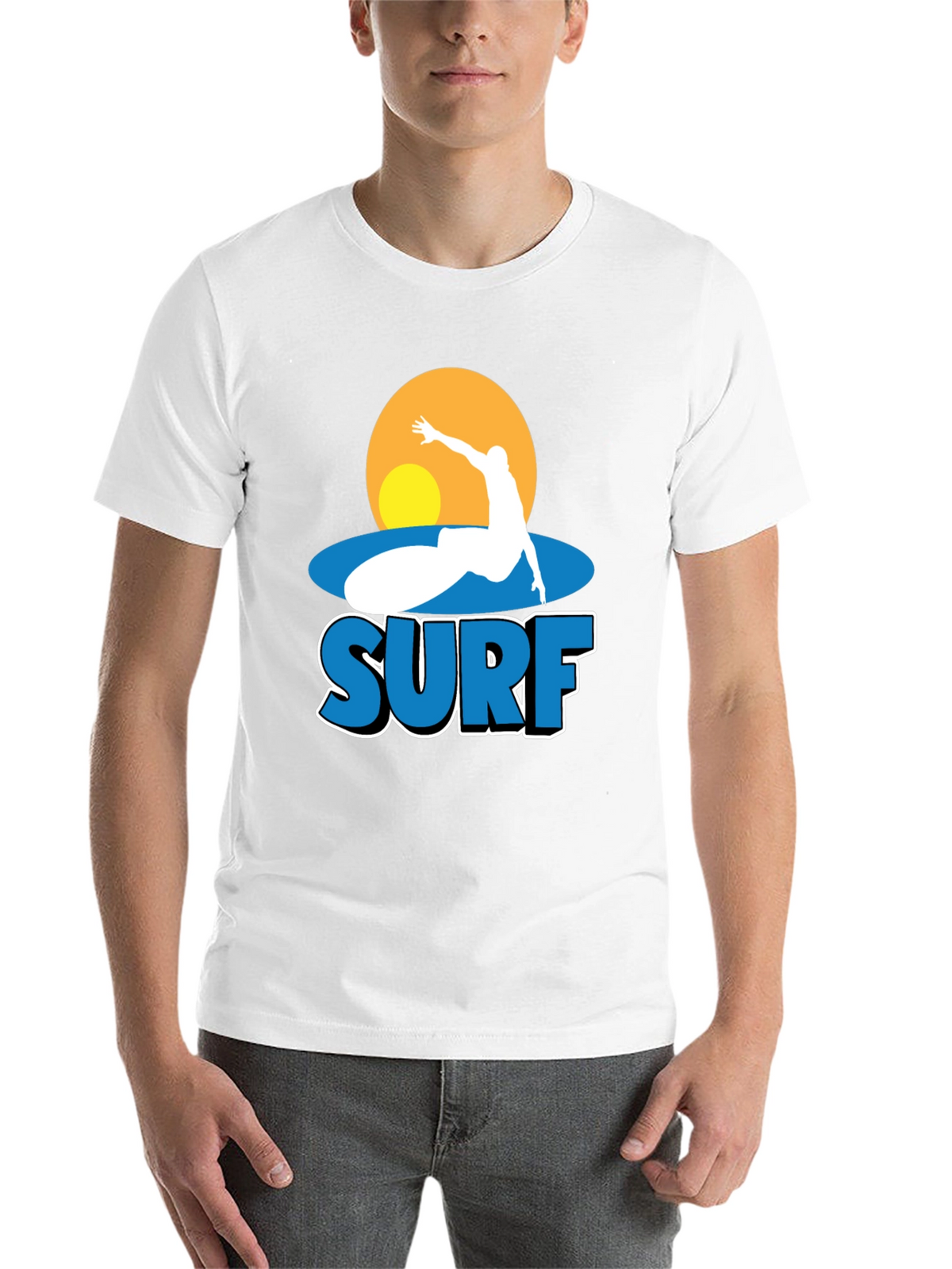 Surf Graphic Tee - Ride the Wave in Style