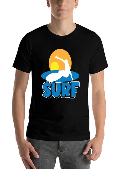 Surf Graphic Tee - Ride the Wave in Style