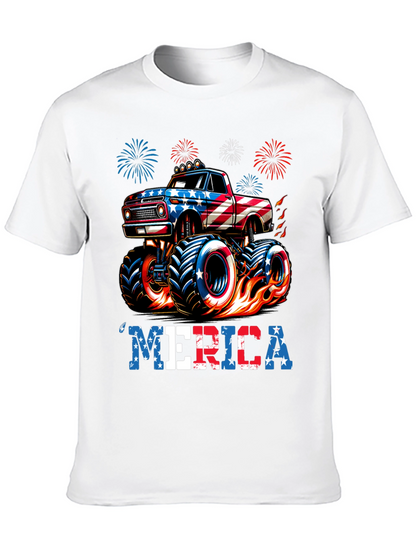Patriotic Monster Truck T-Shirt