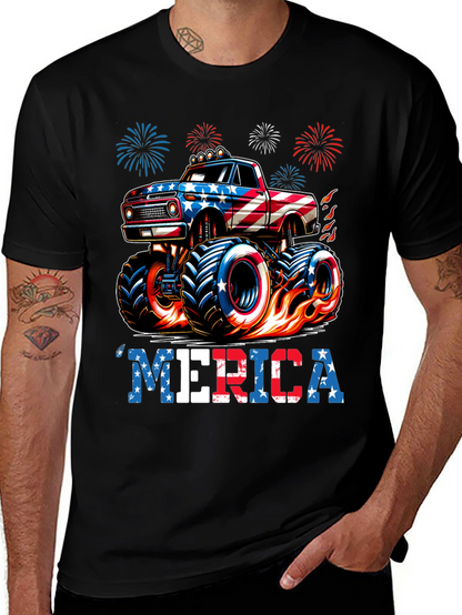 Patriotic Monster Truck T-Shirt