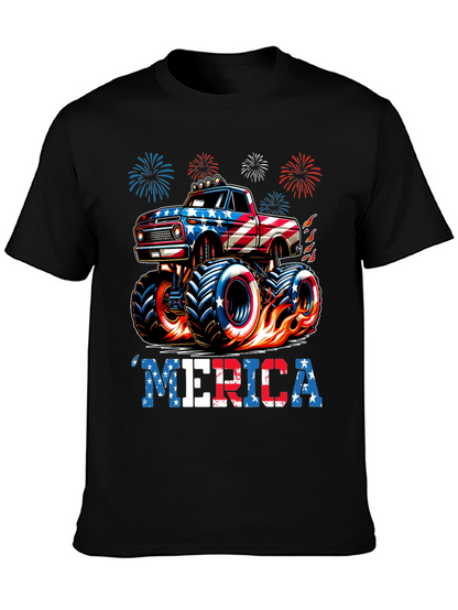 Patriotic Monster Truck T-Shirt